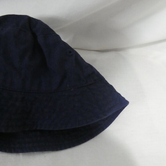 H&M | 6-8 years | Navy Cotton Bucket Hat With White Embroidered Palm Tree - Picture 9 of 9